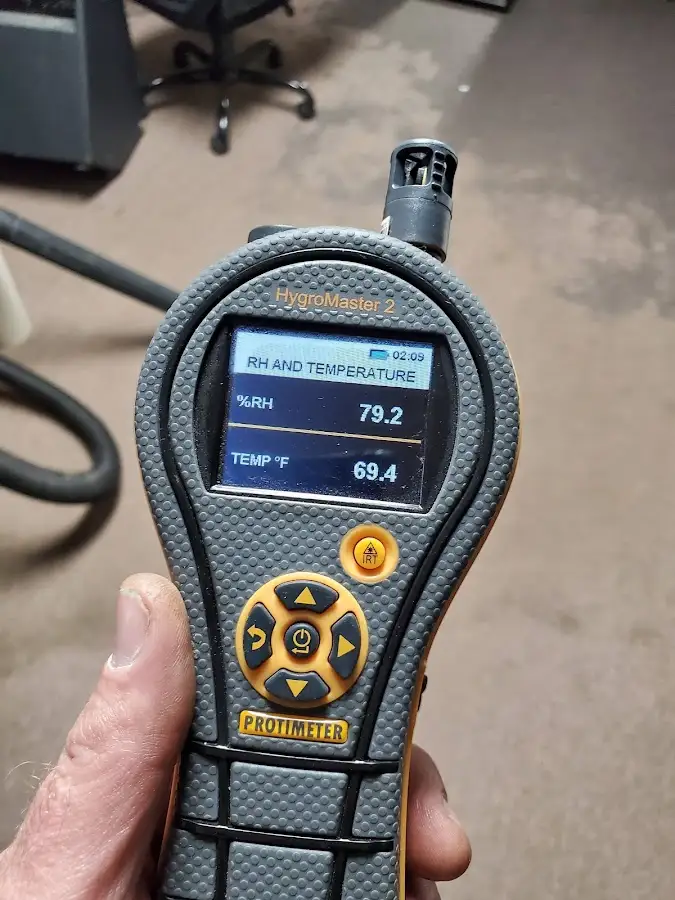 Moisture meter humidity assessment for Fire & Smoke Damage Restoration in La Grange